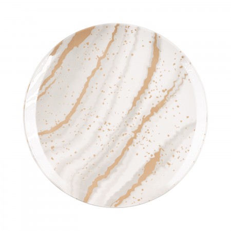 Тарілка обідня Ardesto Sparkle, 27см, порцеляна, багатокольо