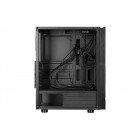 2E Gaming Корпус Virtus G3301 без БЖ 1xUSB3.0, 2xUSB2.0, 3x120мм ARGB, VGA 325мм, LCS ready, HUB, TG Side Panel, ATX, чорний