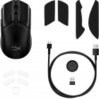 HyperX Миша Pulsefire Haste 2 mini, RGB, USB-A/WL/BT, чорний