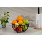 ARDESTO Кошик Midori 25х25х13см, металл, дерево, чорний ARDESTO Кошик Midori 25х25х13см, металл, дерево, чорний