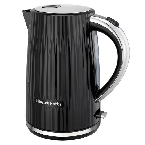 Russell Hobbs Електрочайник Eden, 1.7л, нержавіюча сталь, пластик, чорний Russell Hobbs Електрочайник Eden, 1.7л, нержавіюча сталь, пластик, чорний