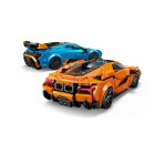 Конструктор LEGO Speed Champions Lamborghini Revuelto та Huracan STO