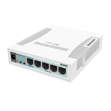 MikroTiK RB260GS series[Комутатор Cloud Smart Switch RB260GS