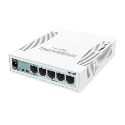 MikroTiK RB260GS series[Комутатор Cloud Smart Switch RB260GS]