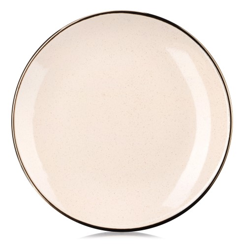 ARDESTO Тарілка обідня Emilia, 27.5см, кераміка, бежевий ARDESTO Тарілка обідня Emilia, 27.5см, кераміка, бежевий