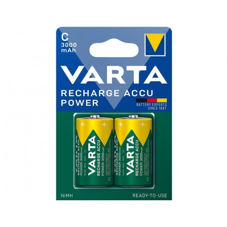 VARTA Акумулятор NI-MH Power C(LR14) 3000 мАг, 2 шт.