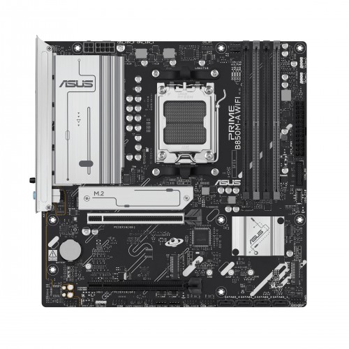 Материнcька плата ASUS PRIME B850M-A WIFI sAM5 B850 4xDDR5 M.2 HDMI DP WiFi BT mATX