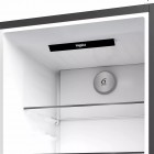 Холодильник Whirlpool з нижн. мороз., 186.5x60х66.3, холод.відд.-210л, мороз.відд.-104л, 2дв., А++, NF, дисплей, інв., зона нульова, сірий