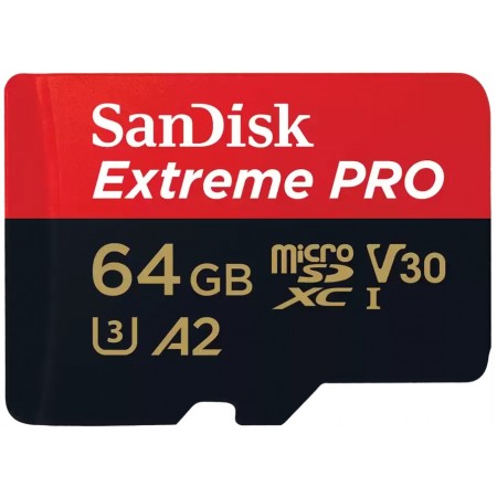 SanDisk Карта пам'яті microSD 64GB C10 UHS-I U3 R200/W90MB/s