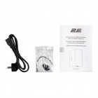 2E Корпус Credo V200B-400, з БЖ 2E ATX400, 2xUSB3.0, 1x80мм, VGA 250мм, mATX, чорний