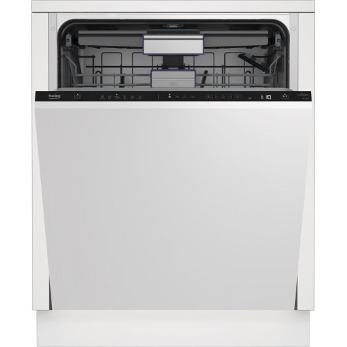 Beko Посудомийна машина вбудована, 15компл., A+++, 60см, дисплей, 3й кошик, білий