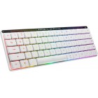 ASUS Клавіатура механічна ROG Falchion RX Low Profile, 68key, Red Switch, USB-A/WL/BT, EN/UK, RGB, білий