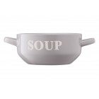 ARDESTO Бульйонниця Cream, 700 мл, сіра, кераміка