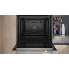 Siemens Духова шафа електрична, 71л, A+, дисплей, конвекція, піроліз, білий