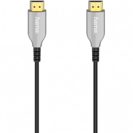 HAMA Кабель HDMI (AM/AM), 10м, 4K, active, чорний