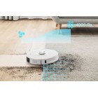 Sencor Робот-пилосос, 400Вт, h=9,8см, вологе прибирання, конт пил -0,45л, вода -0,24л, НЕРА, білий