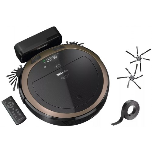 Miele Робот-пилосос контейнерний, 30Вт, h=8,5см, сухе прибирання, конт пил -0,4л, бронза