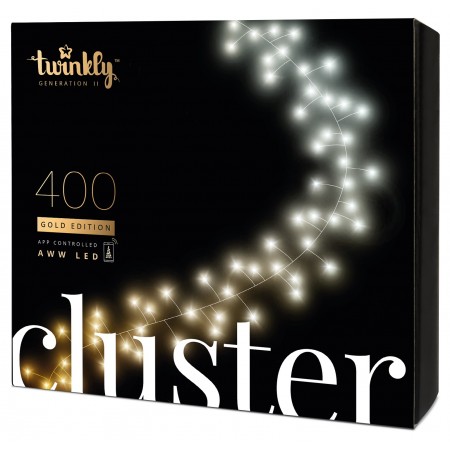 Twinkly Smart LED Гірлянда Twinkly Cluster AWW, 400, Gen II,