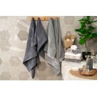 ARDESTO Набір рушників махрових Lotus 2 шт., 50х90см, 70х140см, 100% бавовна, сірий ARDESTO Набір рушників махрових Lotus 2 шт., 50х90см, 70х140см, 100% бавовна, сірий