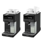 CATLER Кавоварка капсульна Renzo 1.6л, капсули, мелена кава, сенсорне керування, автоматичний капучинатор, чорний