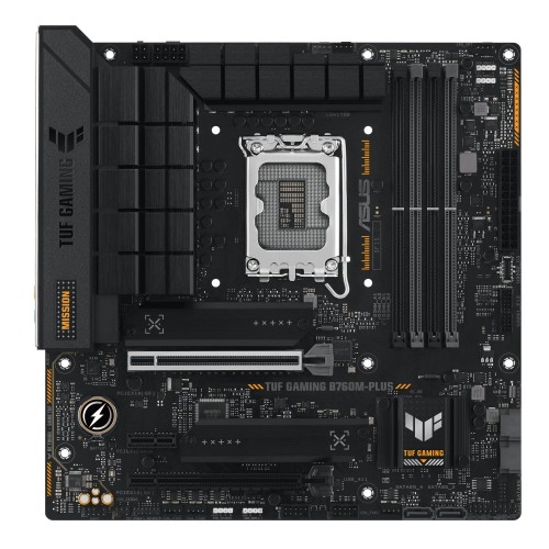 ASUS Материнcька плата TUF GAMING B760M-PLUS s1700 B760 4xDDR5 M.2 HDMI DP mATX ASUS Материнcька плата TUF GAMING B760M-PLUS s1700 B760 4xDDR5 M.2 HDMI DP mATX