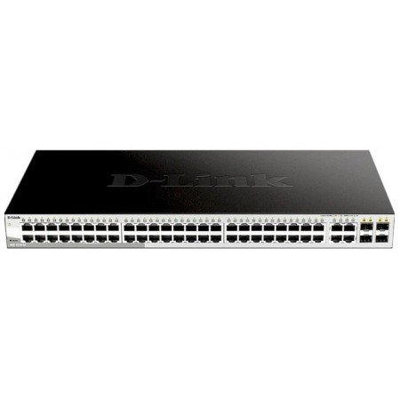 D-Link Комутатор DGS-1210-52/FL 48xGE, 4xGE/SFP