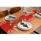 ARDESTO Ранер Happy Holidays, 40х140см, 90% поліестер, 10% бавовна, червоний ARDESTO Ранер Happy Holidays, 40х140см, 90% поліестер, 10% бавовна, червоний