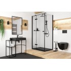 Deante Інсталяційна система Peonia 6 в 1, чорна Deante Інсталяційна система Peonia 6 в 1, чорна