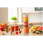 Sencor Блендер портативний для смузі 150Вт, чаша-500мл, USB-C, біло-помаранчевий Sencor Блендер портативний для смузі 150Вт, чаша-500мл, USB-C, біло-помаранчевий