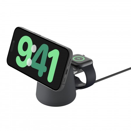 Belkin Зарядний пристрій бездротовий 2в1 MagSafe iPhone/Watc