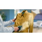 Philips Прасувальна система Series 6000, 1800Вт, 1100мл, паровий удар -90гр, постійна пара - 45гр, верт. Відпарювання + дошка, керам. підошва, темно зелений