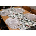 ARDESTO Ранер Happy Holidays 40х140см, 90% поліестер, 10% бавовна, зелений гостролист