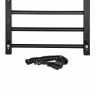 Рушникосушка Ardesto електрична Square-TR K, 570х430х80мм, таймер-регулятор, сталь, чорний матовий Рушникосушка Ardesto електрична Square-TR K, 570х430х80мм, таймер-регулятор, сталь, чорний матовий