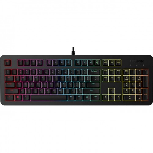 Lenovo Клавіатура мембранна Legion K300 104key, USB-A, EN/UKR, RGB, чорний