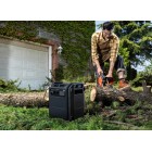 Segway Комплект Портативна електростанція CUBE 1000, 2584 Вт заг (R-Drive 4400 Вт), 1024 Вт/год, IPX3, BT, розширення ємності, швидка зарядка + портативна сонячна панель 100 Вт