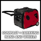 Einhell Генератор бензиновий TE-IG 3500 інверторний, 230В, 3.2кВт (макс. 3.3кВт) Einhell Генератор бензиновий TE-IG 3500 інверторний, 230В, 3.2кВт (макс. 3.3кВт)