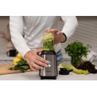 Блендер для смузі Ardesto SBG-F350, 350Вт,2в1, пляшка -600мл, пляшка -300 мл, кавомолка , чорно-сріблястий Блендер для смузі Ardesto SBG-F350, 350Вт,2в1, пляшка -600мл, пляшка -300 мл, кавомолка , чорно-сріблястий