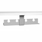 Стіл комп'ютерний 2E GAMING OTOROSHI, 120х60x75см, біло-сірий