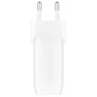 Belkin Зарядний пристрій мережевий 30Вт 2хUSB-С PD PPS, білий