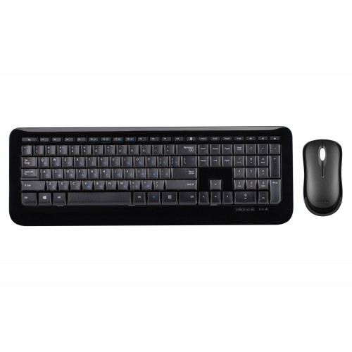 Microsoft Комплект Microsoft Desktop 850 109key, WL, EN/UKR/RU, Чорний