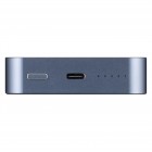 2E Акумулятор портативний літій-іонний Power Bank Wireless QI 10000мА·год, 20Вт, PD, синій