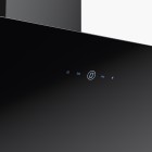 Faber Витяжка похила, 60см, 1160м.куб/год, VRT BK A60 2LS, чорний