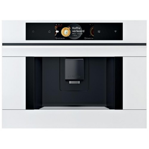 Bosch Кавомашина вбудовувана, 2.4л, зерно+мелена, автомат.капуч, LED-дисплей, білий Bosch Кавомашина вбудовувана, 2.4л, зерно+мелена, автомат.капуч, LED-дисплей, білий