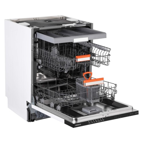 Посудомийна машина ARDESTO вбудовувана, 15компл., А+++, 60см, дисплей, 3й кошик, авт.відкр.дверей, чорний