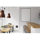 Ajax Інтелектуальна охоронна централь Hub 2 Plus, gsm, ethernet, wi-fi, jeweller, бездротова, чорний