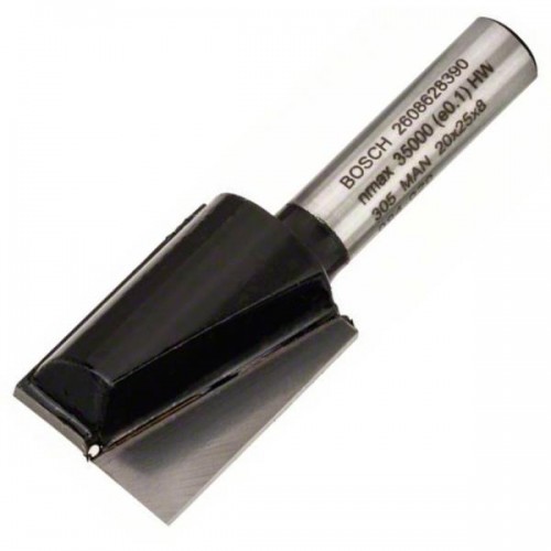 Фреза пазова Bosch Professional Std S8 D20 L25 Фреза пазова Bosch Professional Std S8 D20 L25