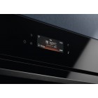 Electrolux Духова шафа електрична, 72л, A+, дисплей, конвекція, піроліз, телескопічні напрямні, чорний