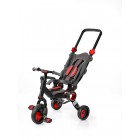 Galileo Триколісний велосипед Strollcycle[Триколісний велосипед Strollcycle Black червоний]