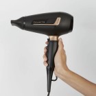 Rowenta Фен Pro Expert, 2200Вт, 3 режими, іоніз-я, дифузор, 2 концентратора, хол. обдув, чорний