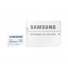 Карта пам'яті Samsung microSD 128GB C10 UHS-I R180MB/s PRO Endurance + SD